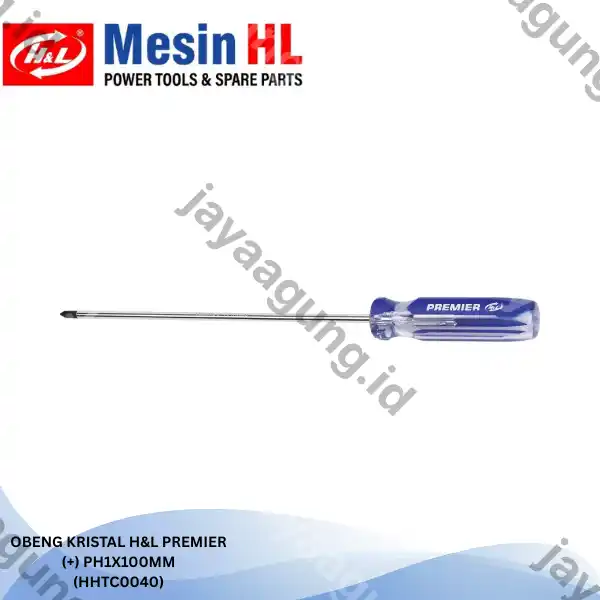 OBENG KRISTAL H&L PREMIER (+)PH1X100MM (HHTC0040)