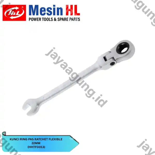 KUNCI RING PAS RATCHET FLEX H&L 22MM (HHTF0013)