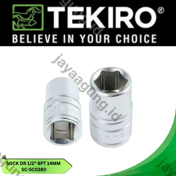 SOCK DR 1/2" TEKIRO 6PT 14MM SC-SC0380
