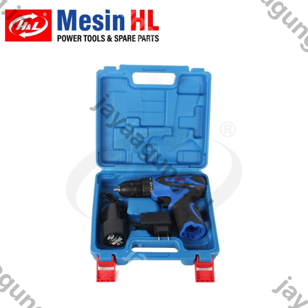 Gambar C.LESS DRILL BOX SET H&L HL312 1 BATERAI ke-2