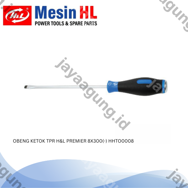 Gambar OBENG KETOK TPR H&L PREMIER 8X300(-) HHTO0008 ke-2