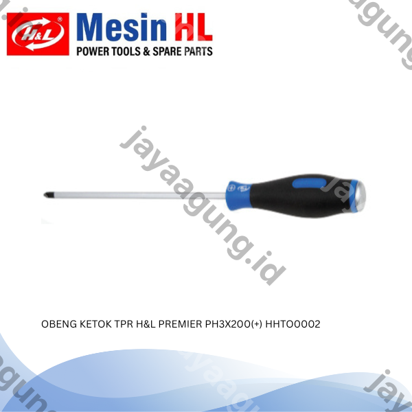 Gambar OBENG KETOK TPR H&L PREMIER PH3X200(+) HHTO0002 ke-2