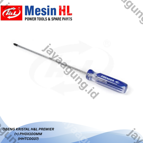 OBENG KRISTAL H&L PREMIER (+)PH0X100MM (HHTC0037)