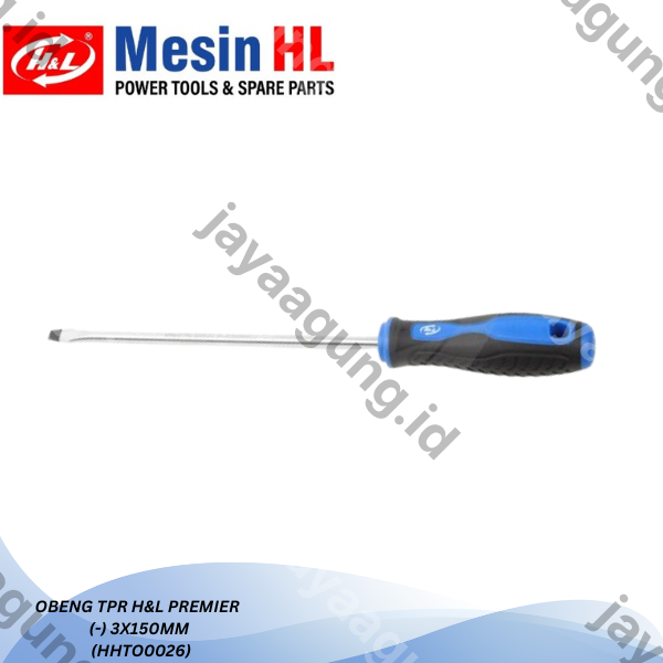 Gambar OBENG TPR H&L PREMIER 3X150MM(-)  (HHTO0026) ke-2