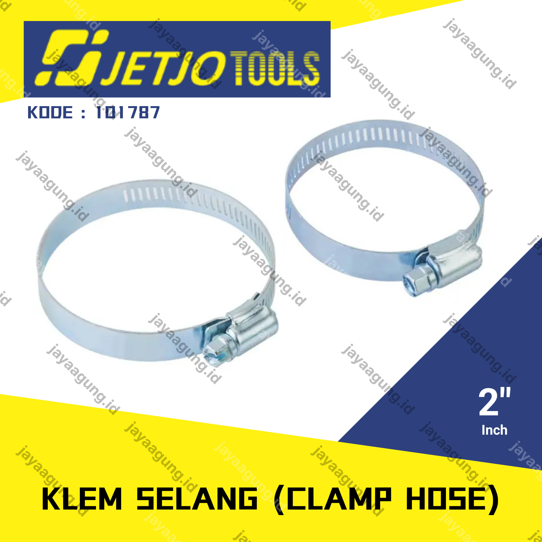 KLEM SELANG JETJO 2" 101787