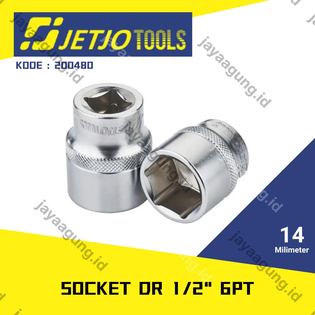 SOCK DR 1/2" JETJO 6PT 14MM 200480