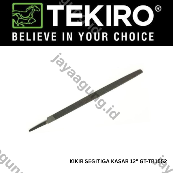 KIKIR SEGITIGA KASAR 12" GT-TB1552