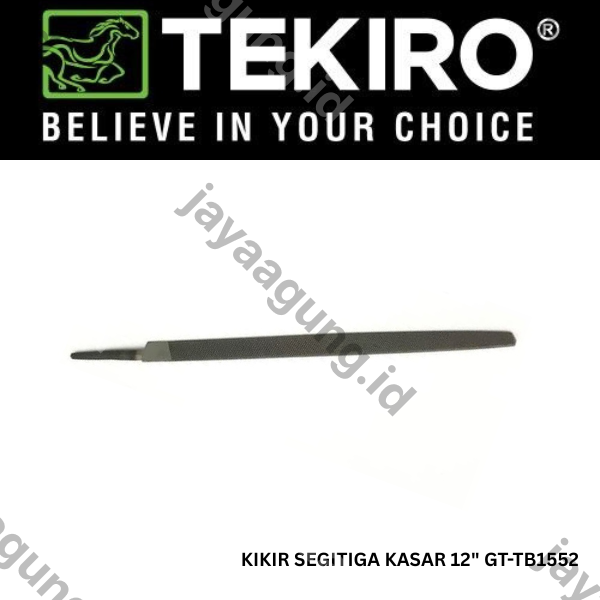 Gambar KIKIR SEGITIGA KASAR 12" GT-TB1552 ke-2