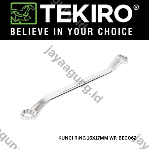 Gambar KUNCI RING TEKIRO 16X17MM WR-BE0062 ke-3