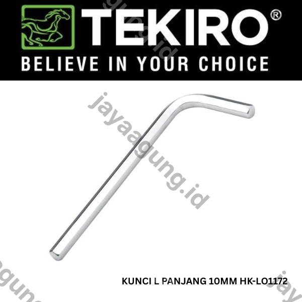 KUNCI L PANJANG TEKIRO 10MM HK-LO1172