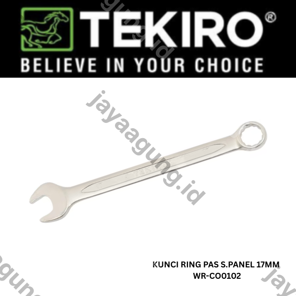 Gambar KUNCI RING PAS S.PANEL TEKIRO 17MM WR-CO0102 ke-2