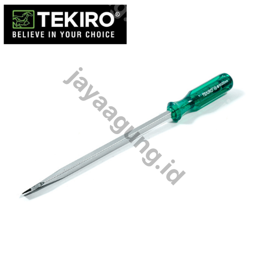 Gambar OBENG KETOK TEMBUS HIJAU TEKIRO (-) 6X150MM SD-GT0877 ke-2