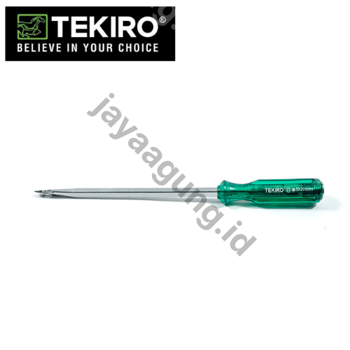 Gambar OBENG KETOK TEMBUS HIJAU TEKIRO (-) 6X200MM SD-GT0878 ke-3
