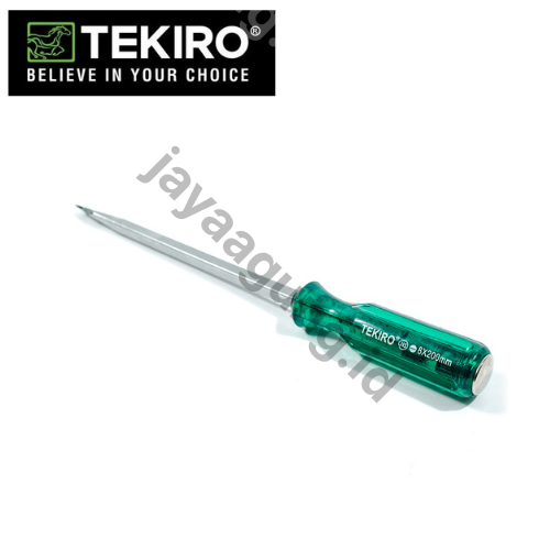 Gambar OBENG KETOK TEMBUS HIJAU TEKIRO (-) 6X200MM SD-GT0878 ke-4